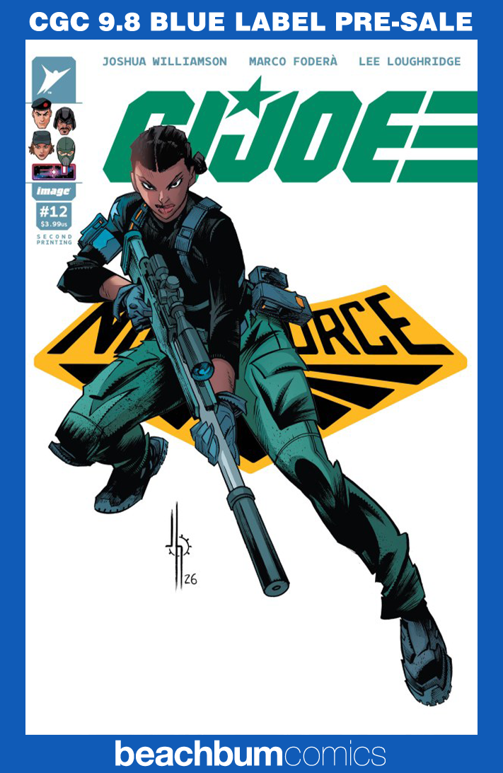 G.I. Joe #12 Second Printing CGC 9.8