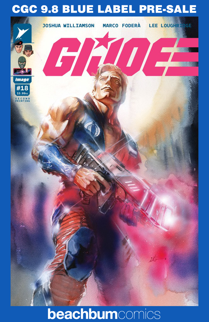 G.I. Joe #18 Second Printing Ito Variant CGC 9.8