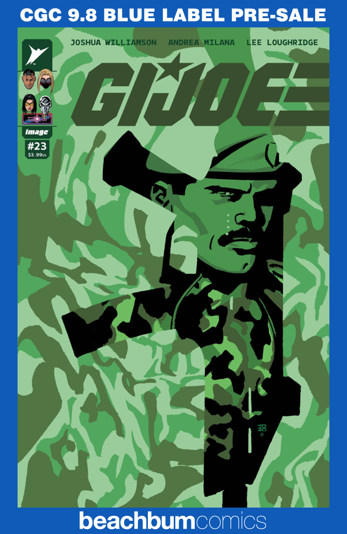 G.I. Joe #23 Zonjic 1:25 Retailer Incentive Variant CGC 9.8