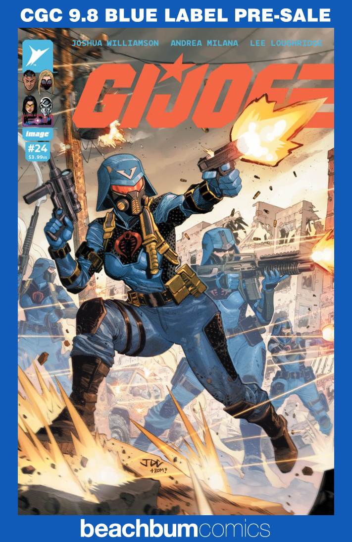 G.I. Joe #24 Cassara Variant CGC 9.8