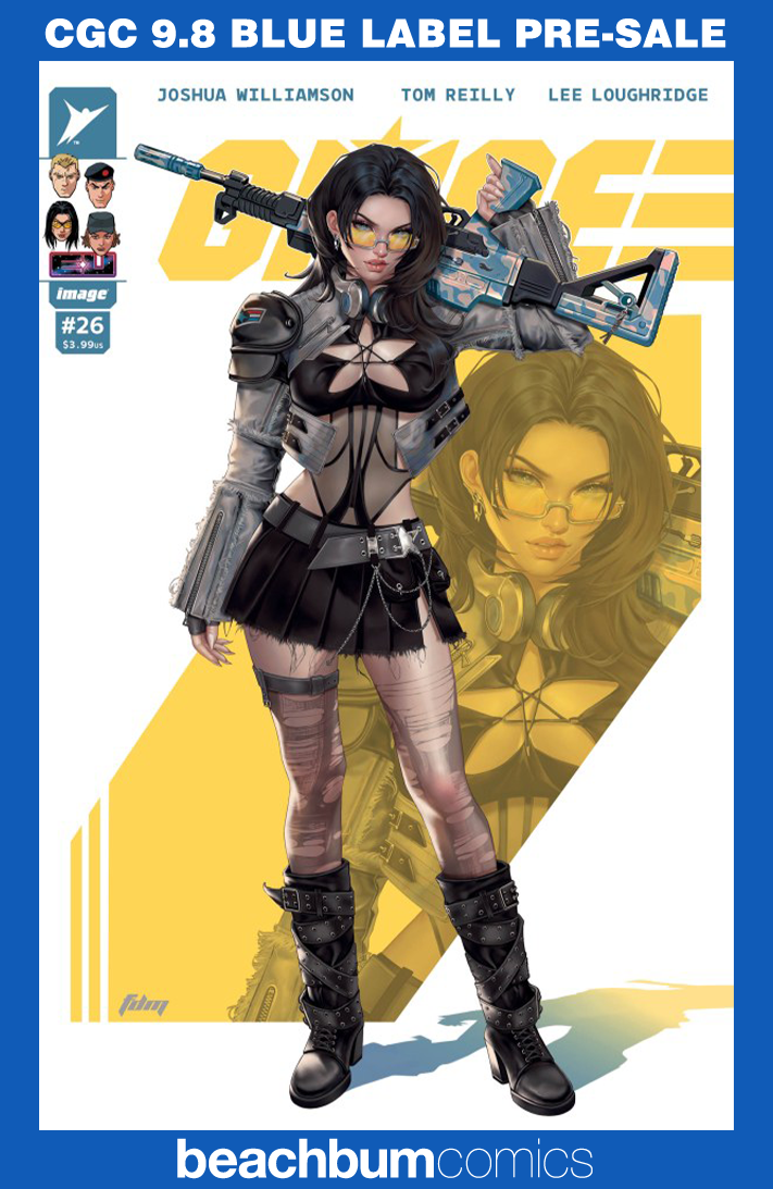 G.I. Joe #26 Yildrim 1:25 Retailer Incentive Variant CGC 9.8