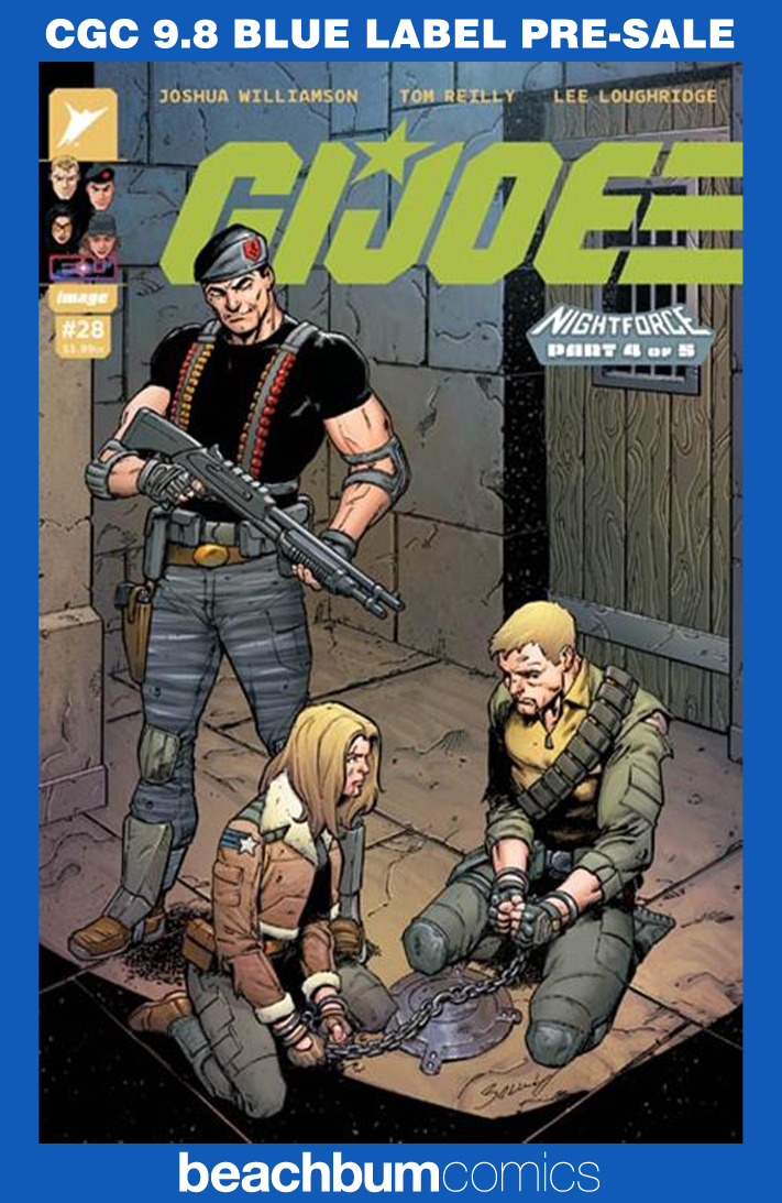 G.I. Joe #28 Bagley Variant CGC 9.8