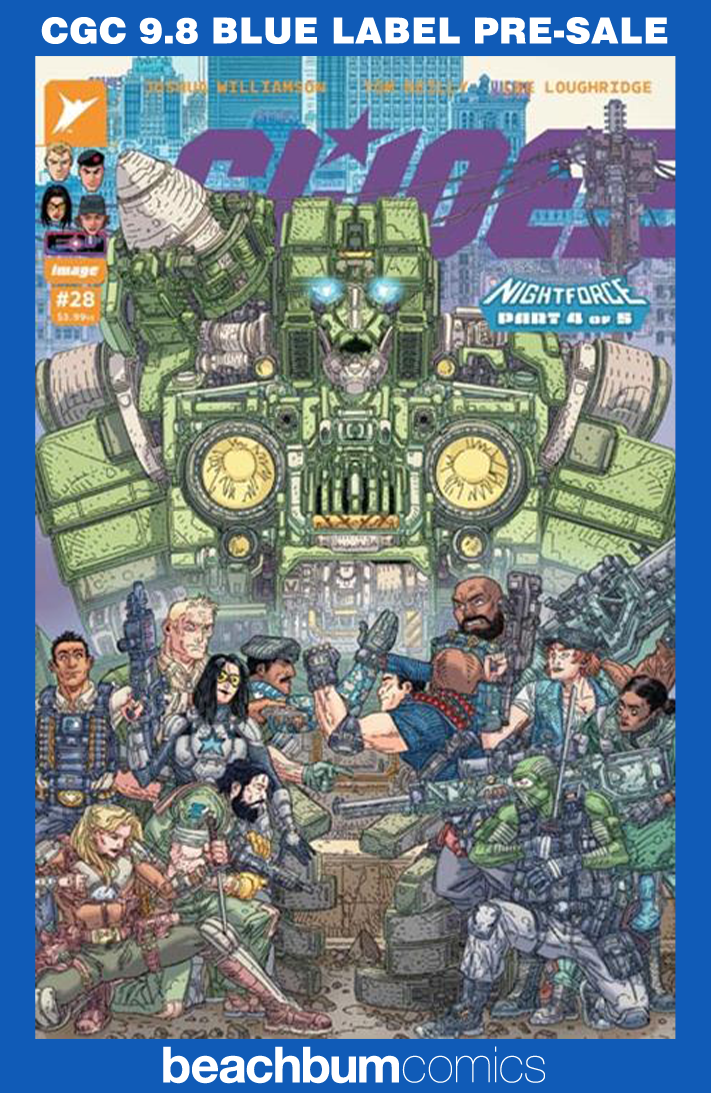 G.I. Joe #28 Bratukhin 1:50 Retailer Incentive Variant CGC 9.8