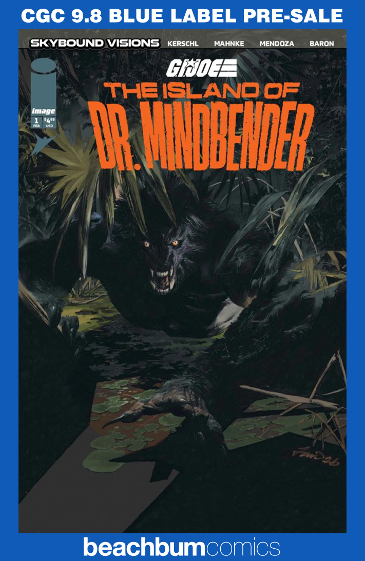 G.I. Joe: The Island of Dr. Mindbender #1 Huat 1:25 Retailer Incentive Variant CGC 9.8