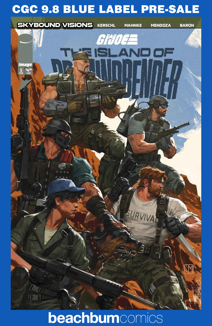 G.I. Joe: The Island of Dr. Mindbender #1 Molina Variant CGC 9.8