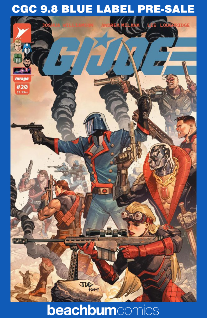 G.I. Joe #20 Cassara Variant CGC 9.8