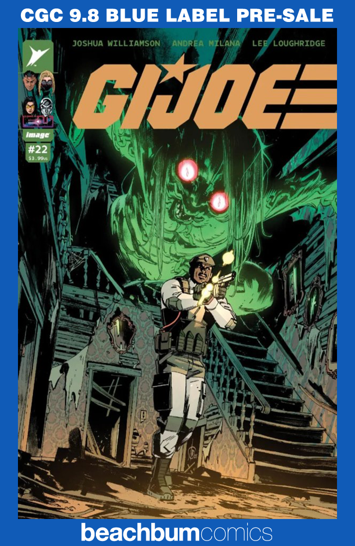 G.I. Joe #22 Milana 1:50 Retailer Incentive Variant CGC 9.8