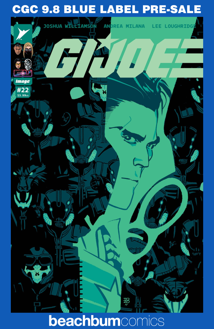 G.I. Joe #22 Zonjic 1:25 Retailer Incentive Variant CGC 9.8