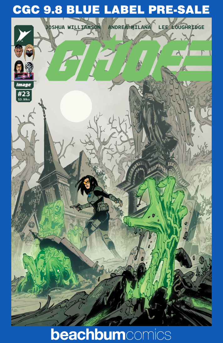 G.I. Joe #23 Milana 1:50 Retailer Incentive Variant CGC 9.8