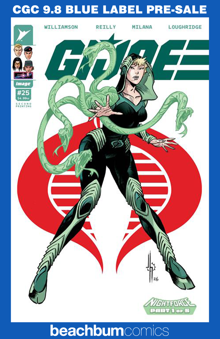G.I. Joe #25 Second Printing CGC 9.8