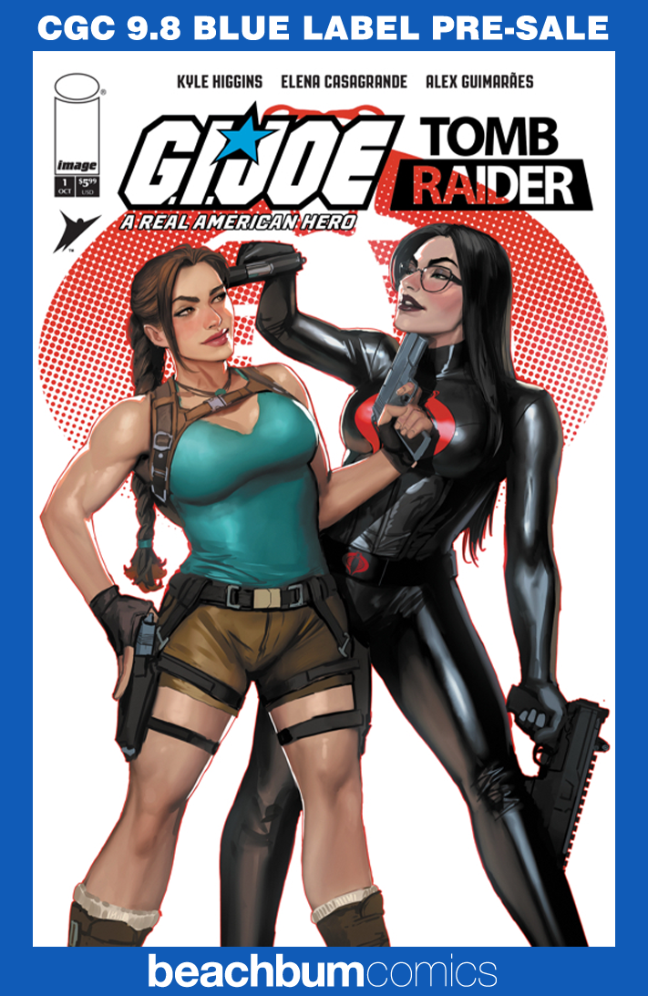 G.I. Joe: A Real American Hero/Tomb Raider #1 Sejic Foil Variant CGC 9.8
