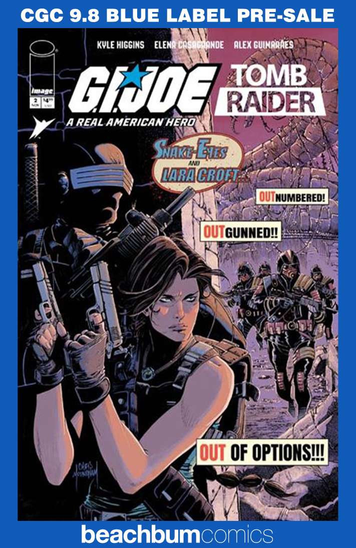 G.I. Joe: A Real American Hero/Tomb Raider #2 Mooneyham 1:25 Retailer Incentive Variant CGC 9.8