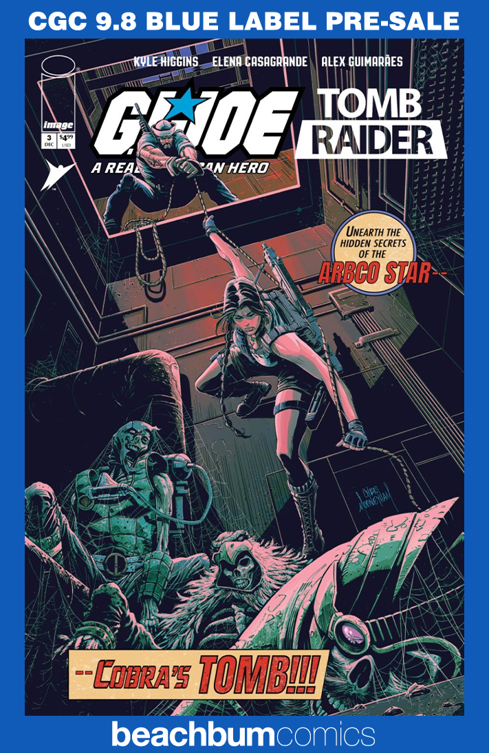 G.I. Joe: A Real American Hero/Tomb Raider #3 Mooneyham 1:25 Retailer Incentive Variant CGC 9.8