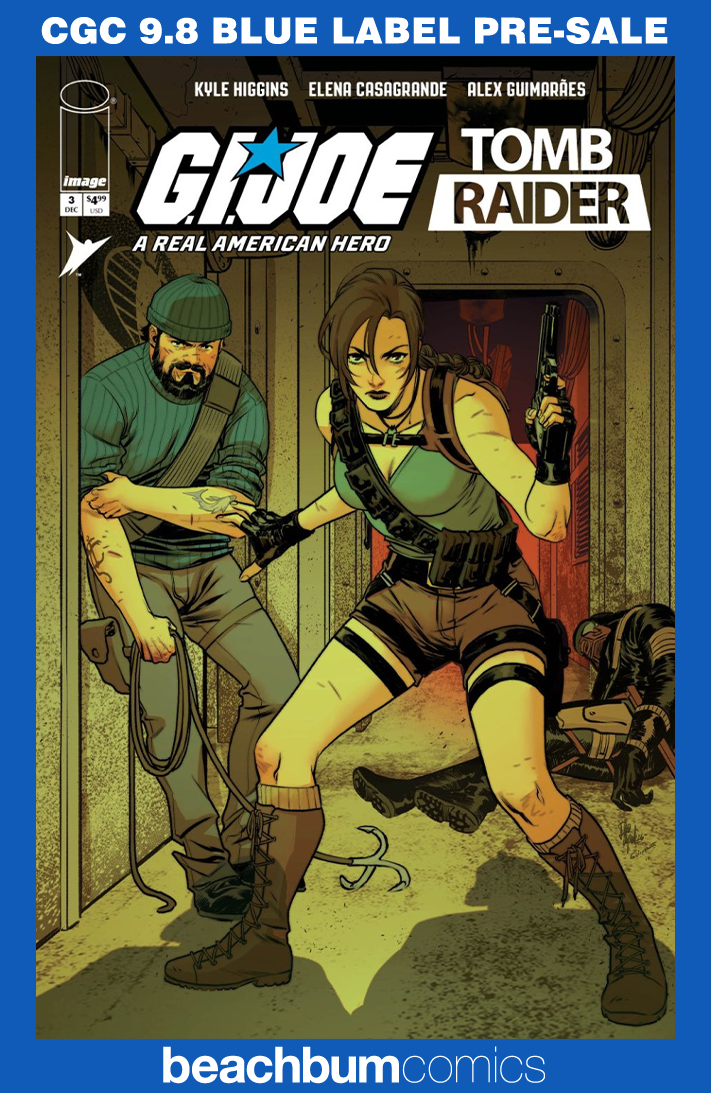 G.I. Joe: A Real American Hero/Tomb Raider #3 CGC 9.8