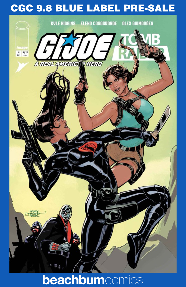 G.I. Joe: A Real American Hero/Tomb Raider #4 Dodson Variant CGC 9.8