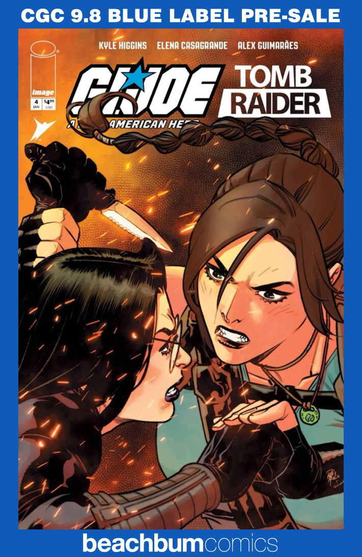 G.I. Joe: A Real American Hero/Tomb Raider #4 CGC 9.8
