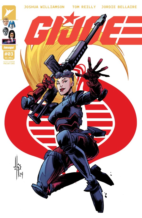 G.I. Joe #3 Second Printing Cover B Howard Variant (4/9/25)