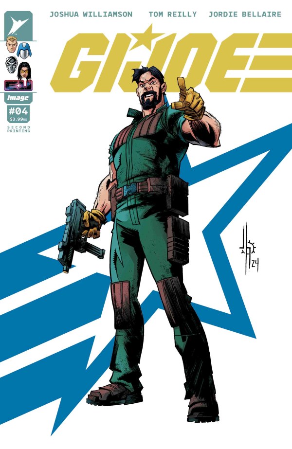 G.I. Joe #4 Second Printing Cover A Howard (4/9/25)