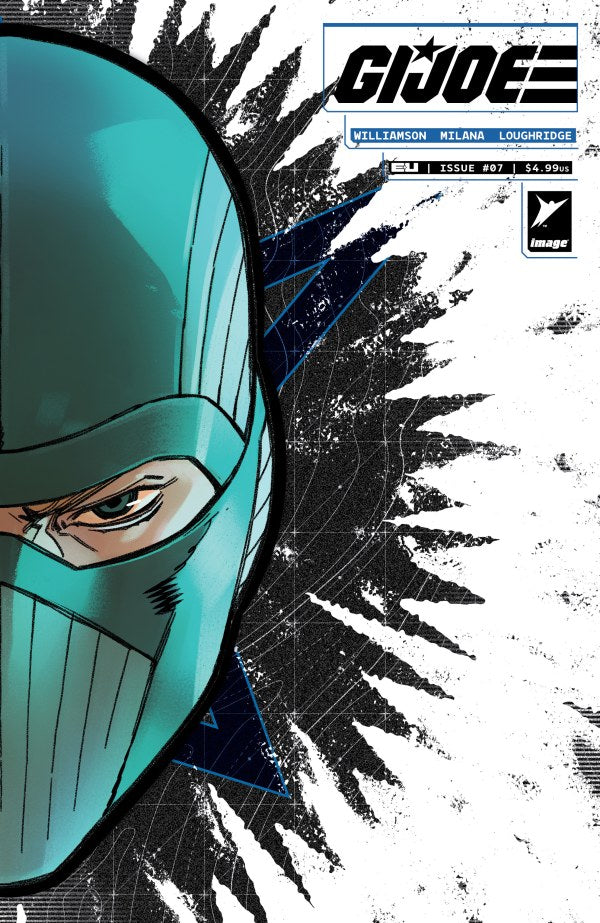 G.I. Joe #7 Cover H Milana Beach Head Mask Wraparound Die-Cut Foil Variant (5/28/25)