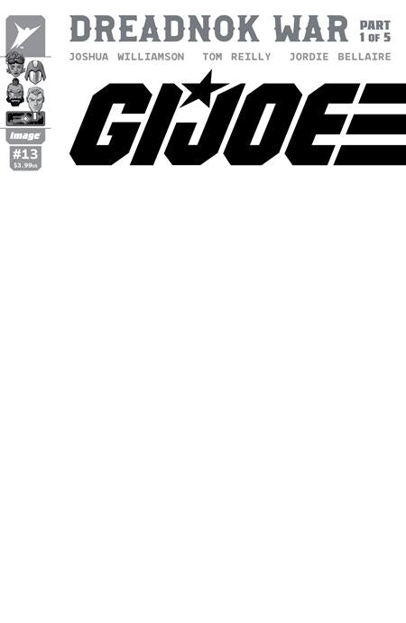G.I. Joe #13 Cover G Blank Sketch Variant (11/05/25)
