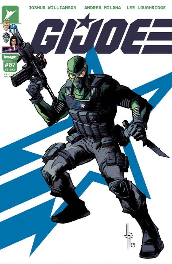 G.I. Joe #7 Second Printing Cover A