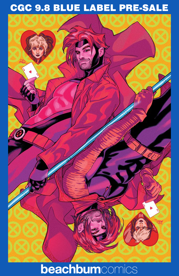 Gambit Gone #1 Dauterman 1:50 Virgin Retailer Incentive Variant CGC 9.8