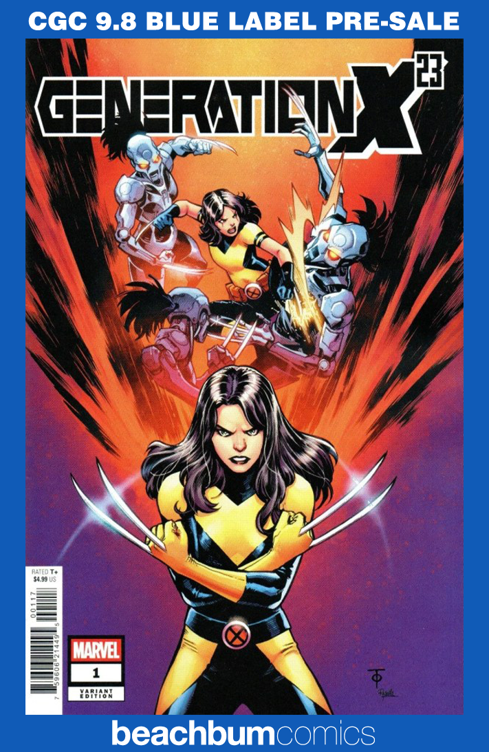 Generation X-23 #1 To 1:25 Retailer Incentive Variant CGC 9.8