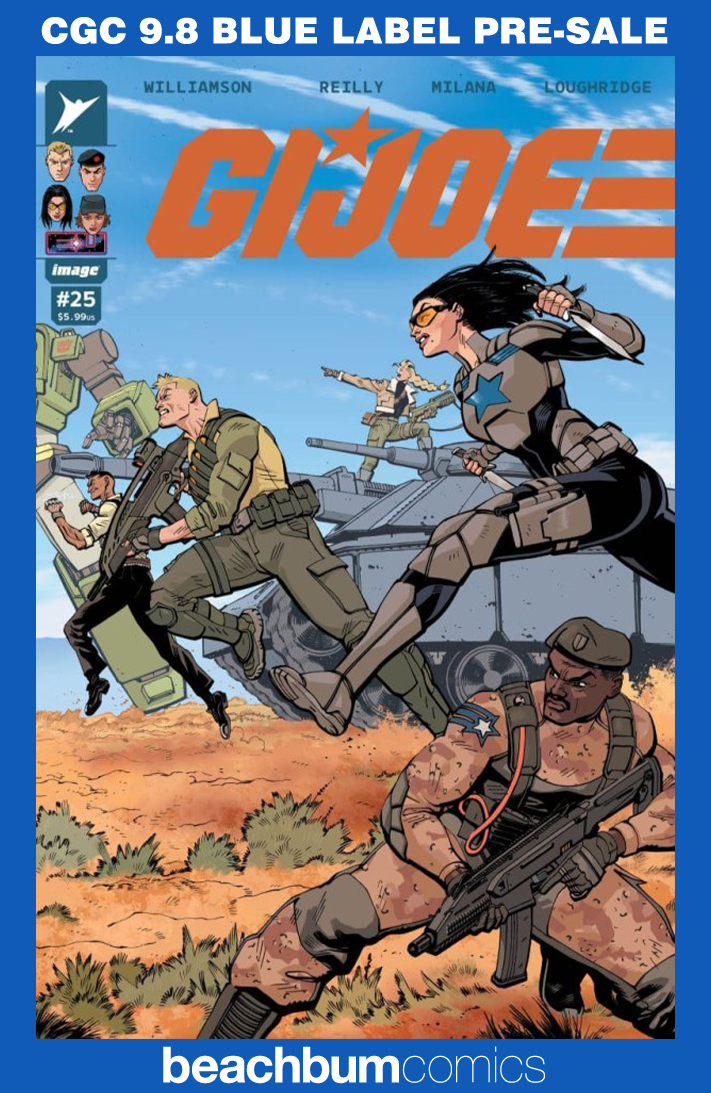 G.I. Joe #25 Reilly Foil Variant CGC 9.8