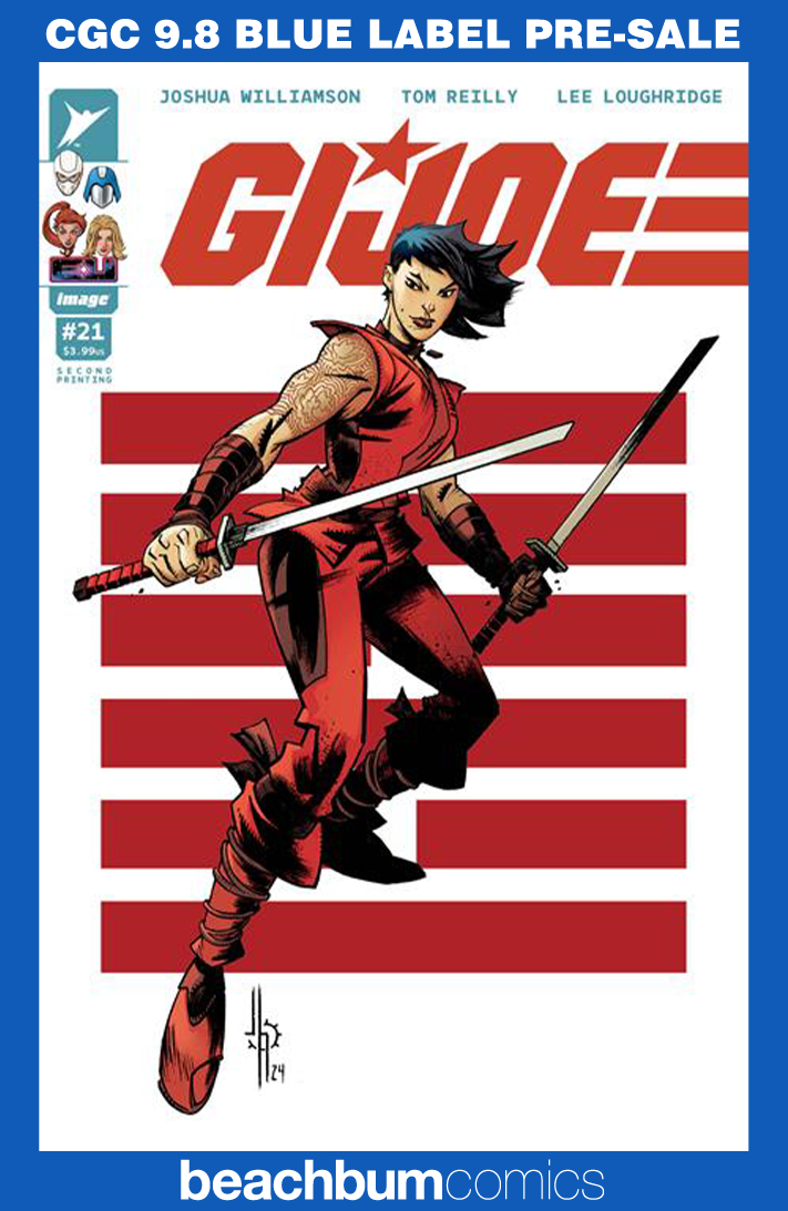 G.I. Joe #21 Second Printing CGC 9.8