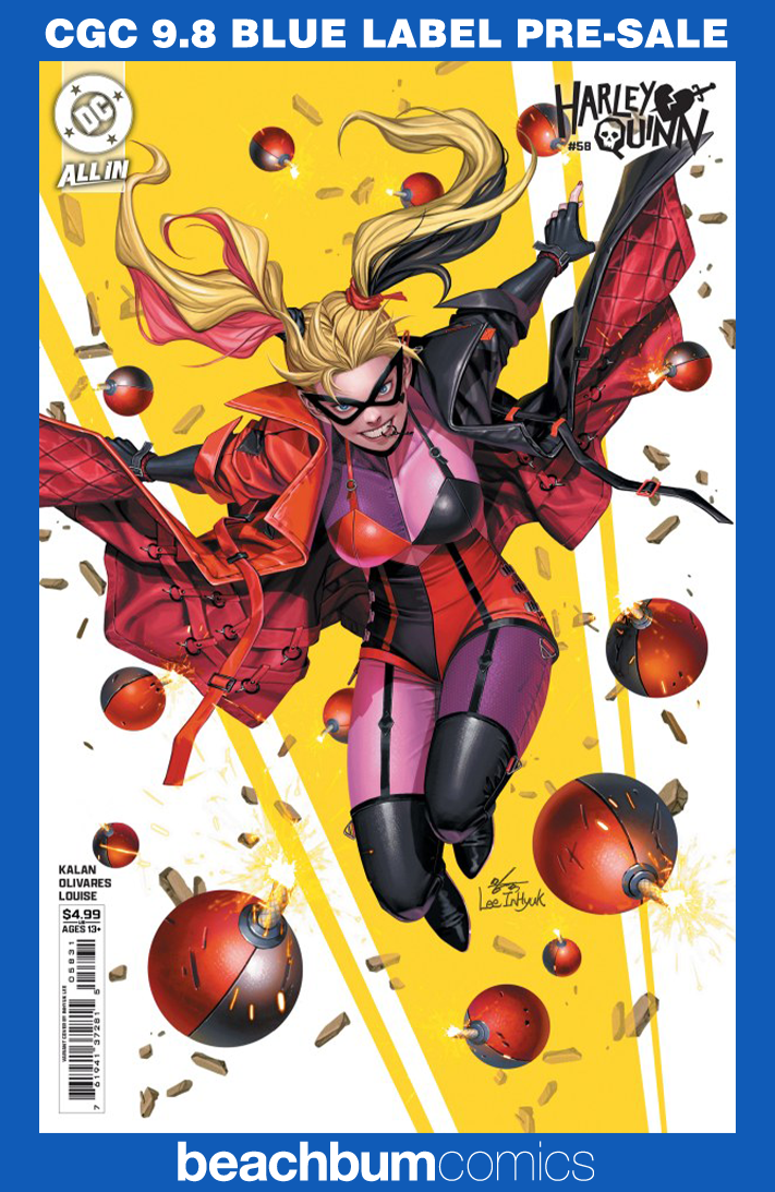 Harley Quinn #58 InHyuk Lee Variant CGC 9.8