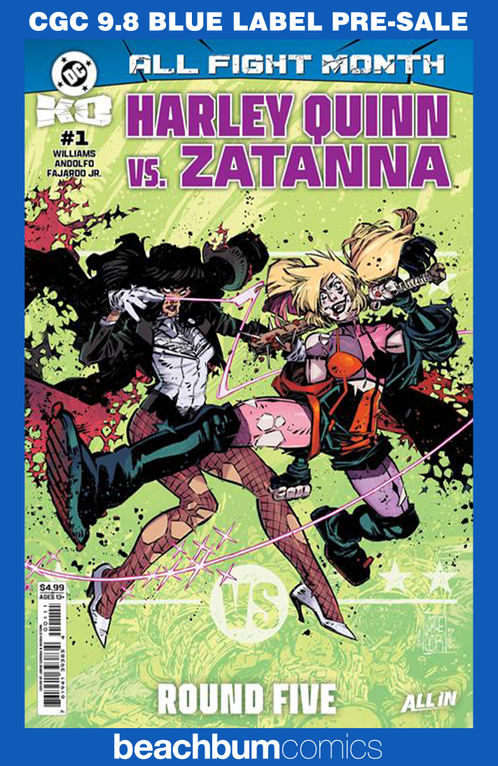 DC K.O.: Harley Quinn vs. Zatanna #1 CGC 9.8