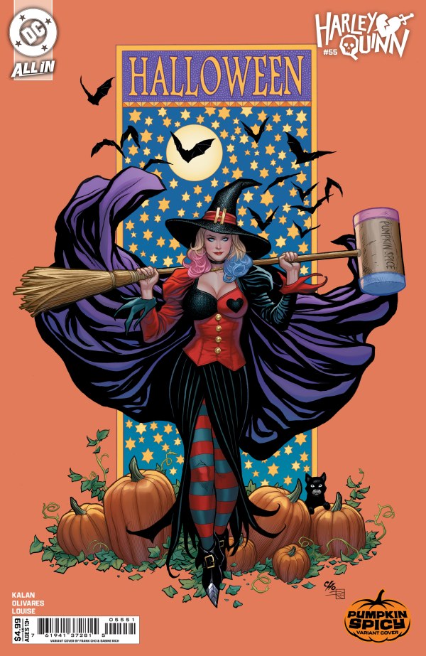Harley Quinn #55 Cho Pumpkin Spicy Variant