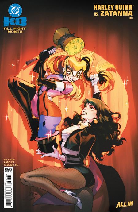 DC K.O.: Harley Quinn vs. Zatanna #1 Cover D Andolfo Variant (12/17/25)