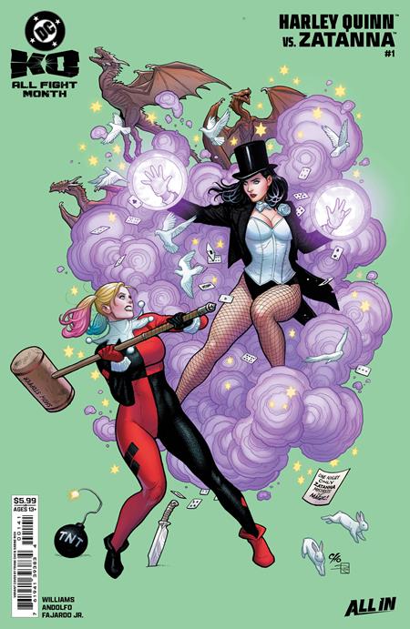 DC K.O.: Harley Quinn vs. Zatanna #1 Cover B Cho Variant (12/17/25)