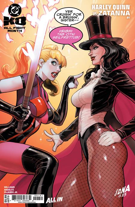 DC K.O.: Harley Quinn vs. Zatanna #1 Cover E Nakayama Variant (12/17/25)