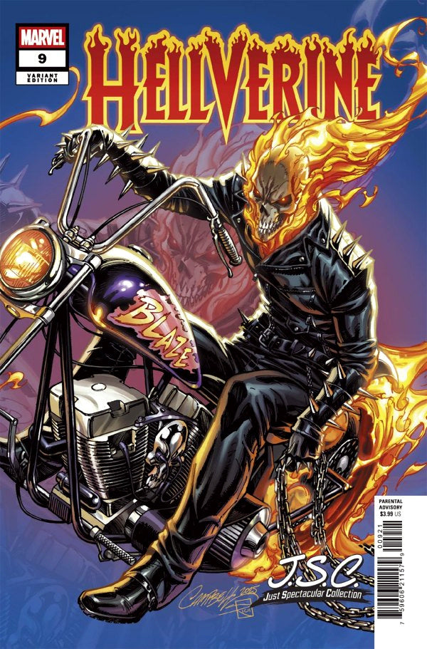 Hellverine #9 Campbell Variant