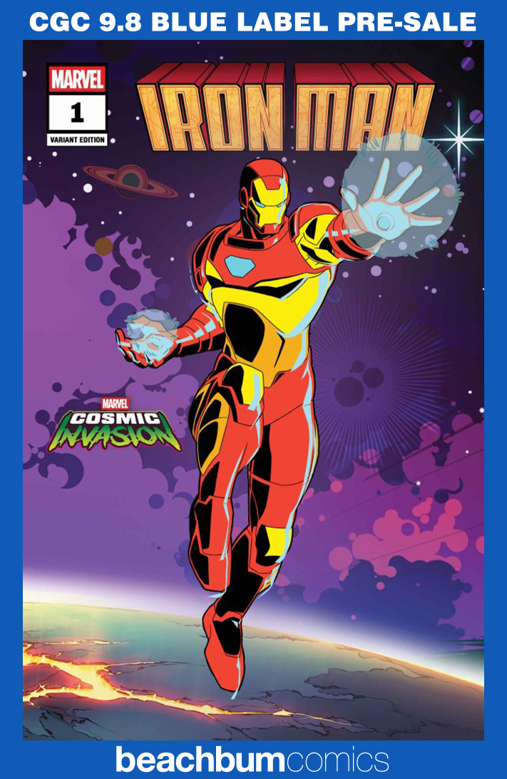 Iron Man #1 Marvel Cosmic Invasion Variant CGC 9.8