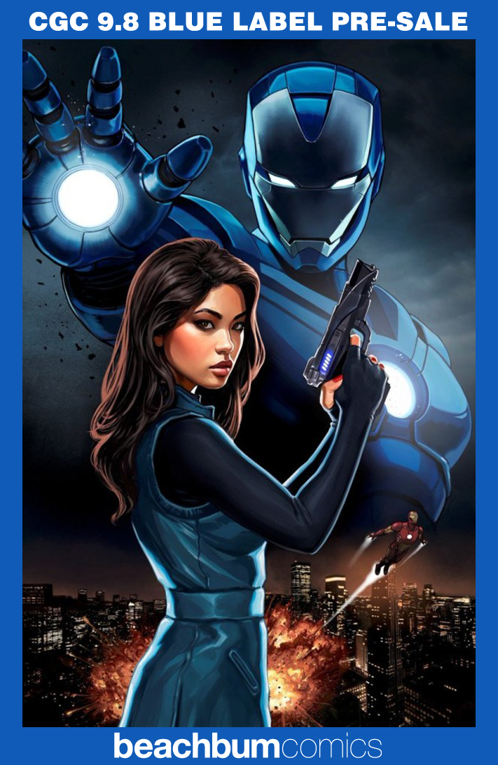 Iron Man #1 Talavera Melinda May 1:25 Virgin Retailer Incentive Variant CGC 9.8