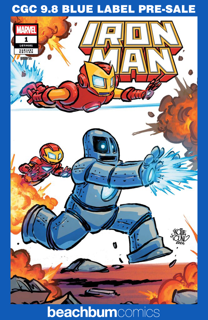 Iron Man #1 Young Variant CGC 9.8