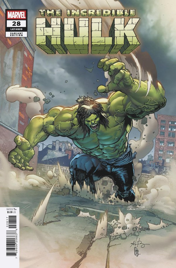 The Incredible Hulk #28 Bressan 1:25 Retailer Incentive Variant
