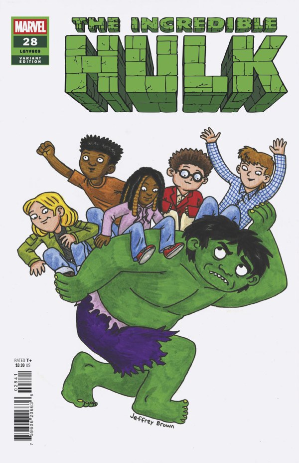 The Incredible Hulk #28 Brown Variant