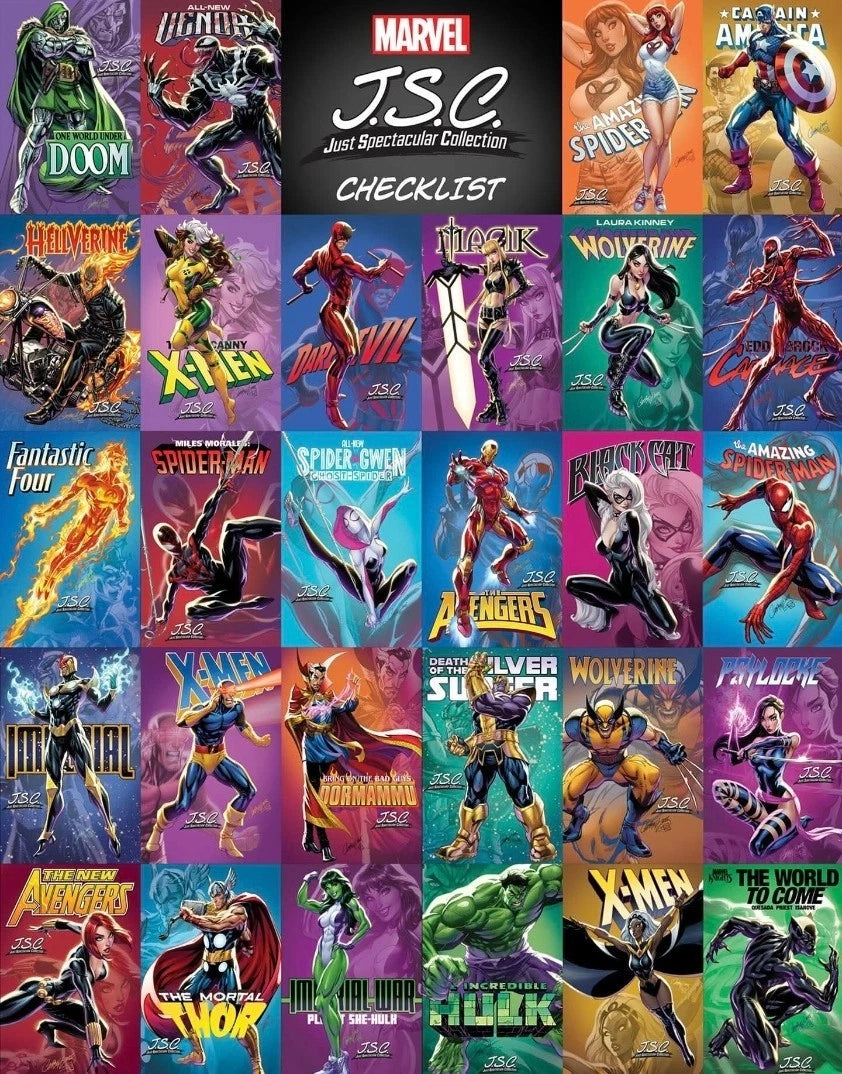 J. Scott Campbell Just Spectacular Collection Set