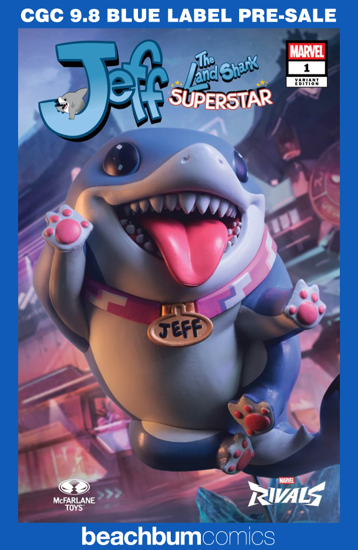 Jeff the Land Shark: Superstar #1 McFarlane Toys Marvel Rivals Variant CGC 9.8