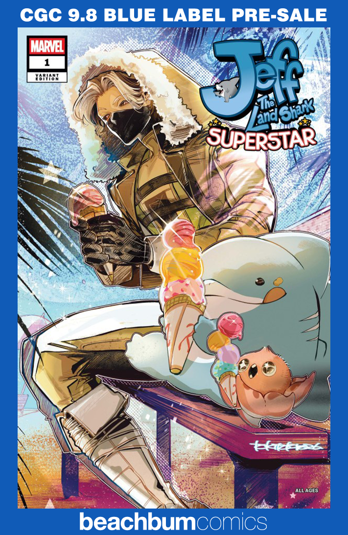Jeff the Land Shark: Superstar #1 Tokitokoro Variant CGC 9.8