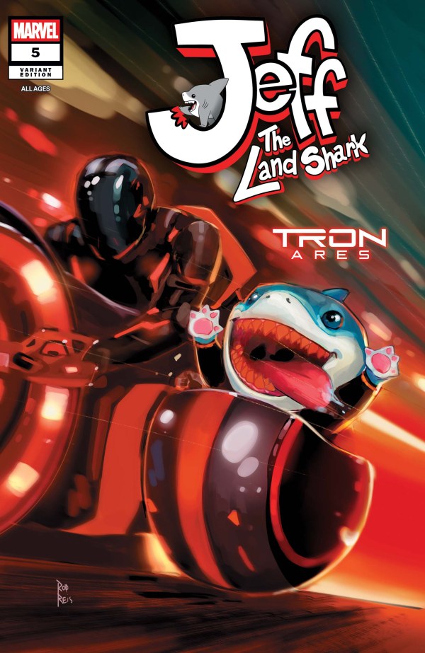 Jeff the Land Shark #5 Reis Tron: Ares Variant