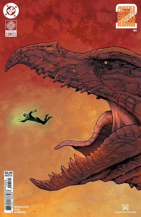 Justice League vs. Godzilla vs. Kong 2 #5 Cover D Maguire Variant (11/26/25)