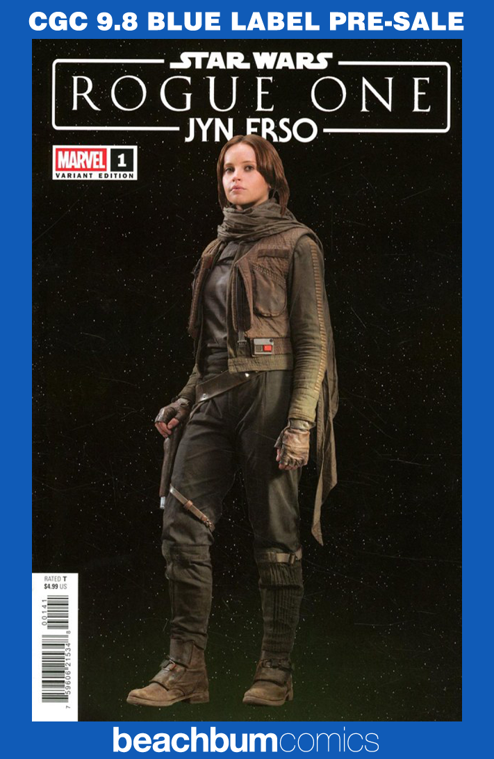 Star Wars: Rogue One - Jyn Erso #1 Photo Variant CGC 9.8