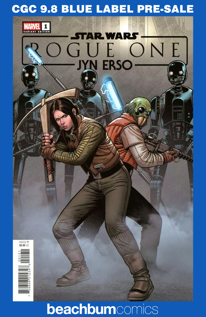 Star Wars: Rogue One - Jyn Erso #1 Rosanas Variant CGC 9.8
