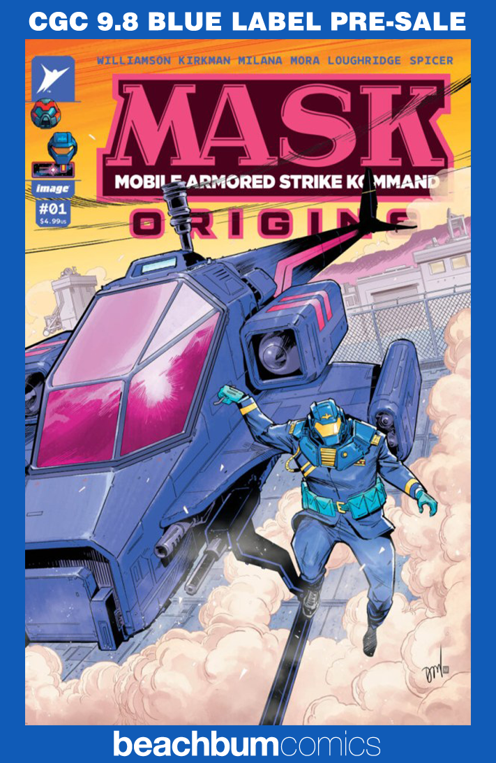 M.A.S.K. Origins #1 Beyruth Variant CGC 9.8 (MASK)