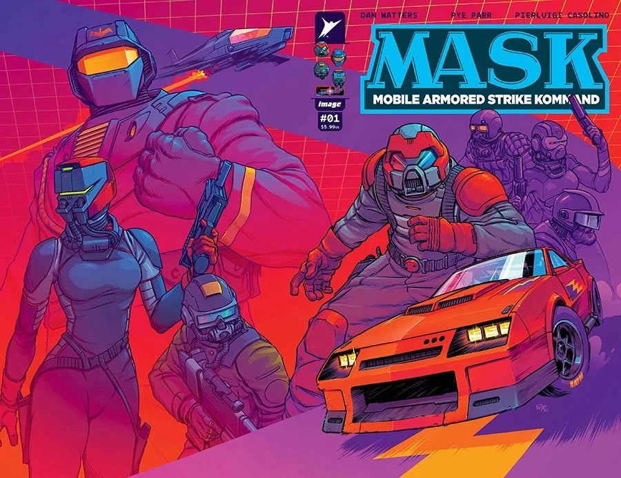 M.A.S.K. #1 Cover N Parr Wraparound Foil Variant (6/3/26)